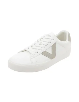 Tenis Victoria Arcs V color Blanco Gris para Mujer