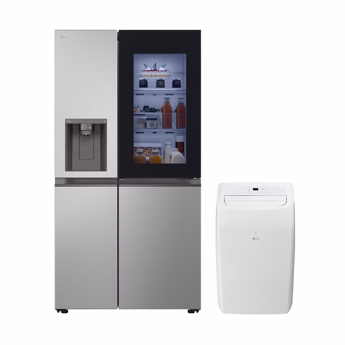 Refrigerador LG Bundle Sbs Vs28Xnp.lp1425Wh 27P Ac