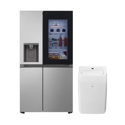 Refrigerador LG Bundle Sbs Vs28Xnp.lp1425Wh 27P Ac