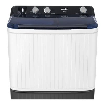 Lavadora Doble Tina Mabe LMDX1123HBAB0 Carga Superior 11 KG