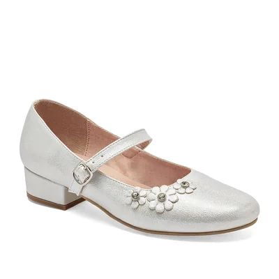 Caramel Zapato Casual  Blanco Nacarado Para Niña  Cod.141496