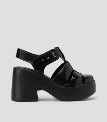 Zapatillas con Tacón ancho de 9 cm Mujer