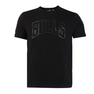 Playera Pro Standard NBA Chicago Bulls Triple Black