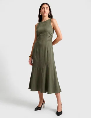 Vestido cropped casual para mujer