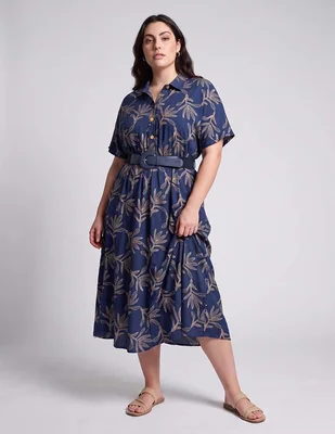 Vestido a la rodilla casual para mujer