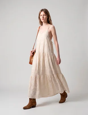 Vestido midi casual para mujer