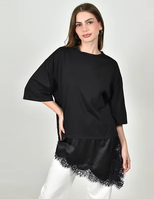 Blusa manga 3/4 para mujer