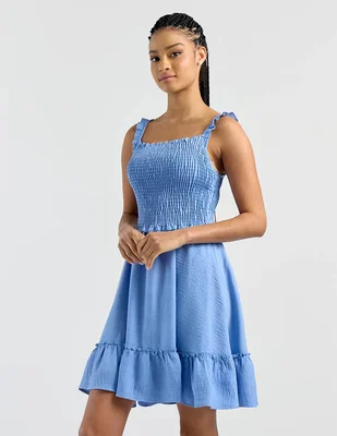 Vestido corto casual para mujer