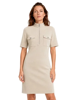 Vestido a la rodilla casual para mujer