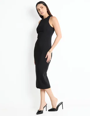 Vestido midi formal para mujer
