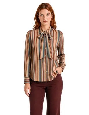 Blusa manga larga para mujer