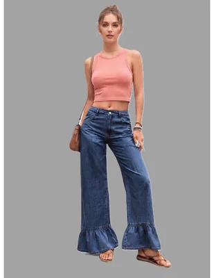 Jeans relaxed boyfriend para mujer