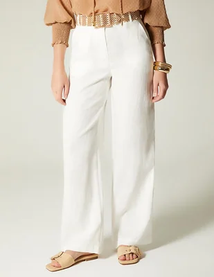 Pantalón relaxed amplio para mujer