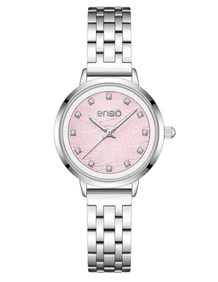 Reloj pulsera enso crystal halo para mujer ew263l20