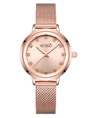 Reloj pulsera Enso faceted oval para Mujer EW263L13