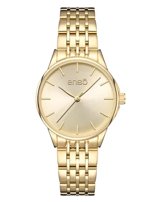 Reloj pulsera enso slim oval para mujer ew263l15