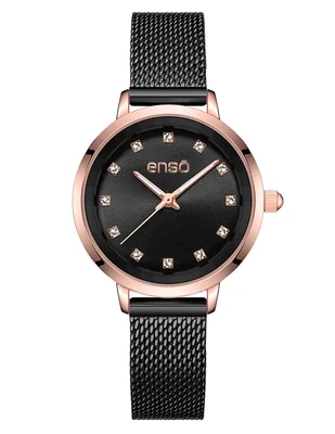 Reloj pulsera faceted oval para mujer ew263l14