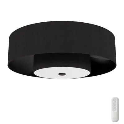 Hunter, Ventilador Fandelier Color Negro Mate