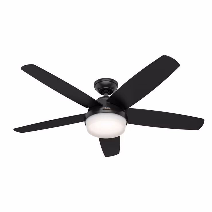 Hunter, Ventilador 52" Avia Negro Mate