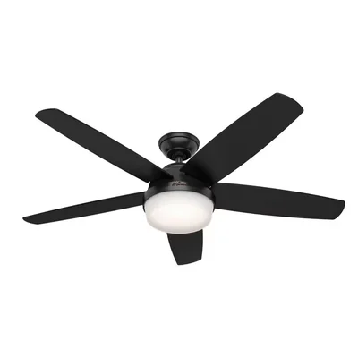 Hunter, Ventilador 52" Avia Negro Mate