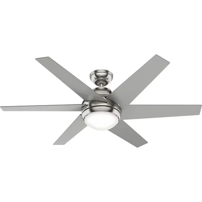 Hunter, Ventilador Sotto Brushed Nickel 52"