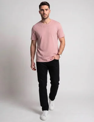 Playera cuello redondo para hombre