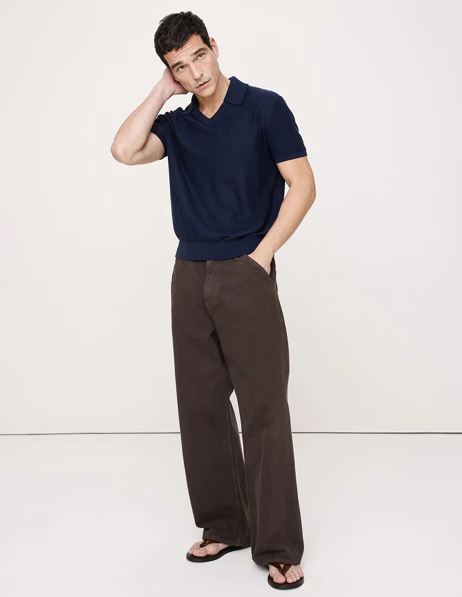 Playera tipo polo para hombre