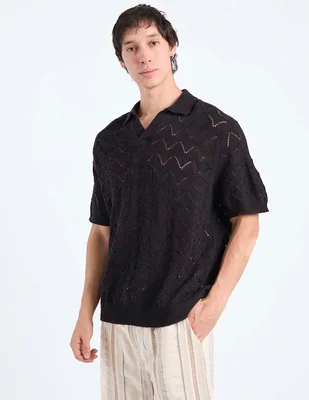 Playera tipo polo para hombre