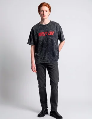 Playera mötley crüe cuello redondo para hombre