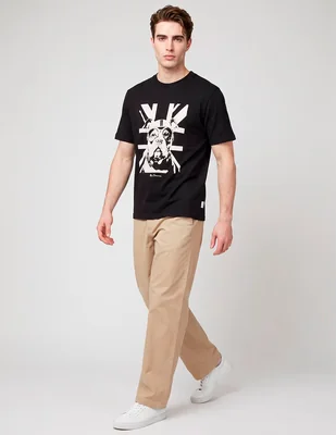 Playera cuello redondo para hombre