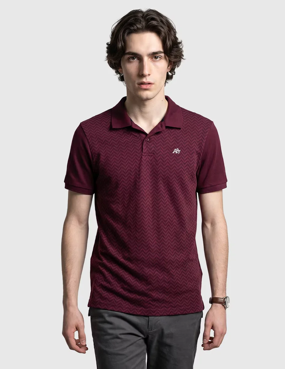 Playera tipo polo para hombre