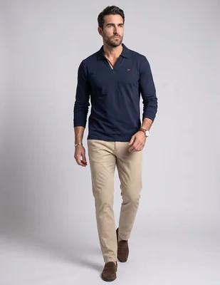 Playera tipo polo para hombre