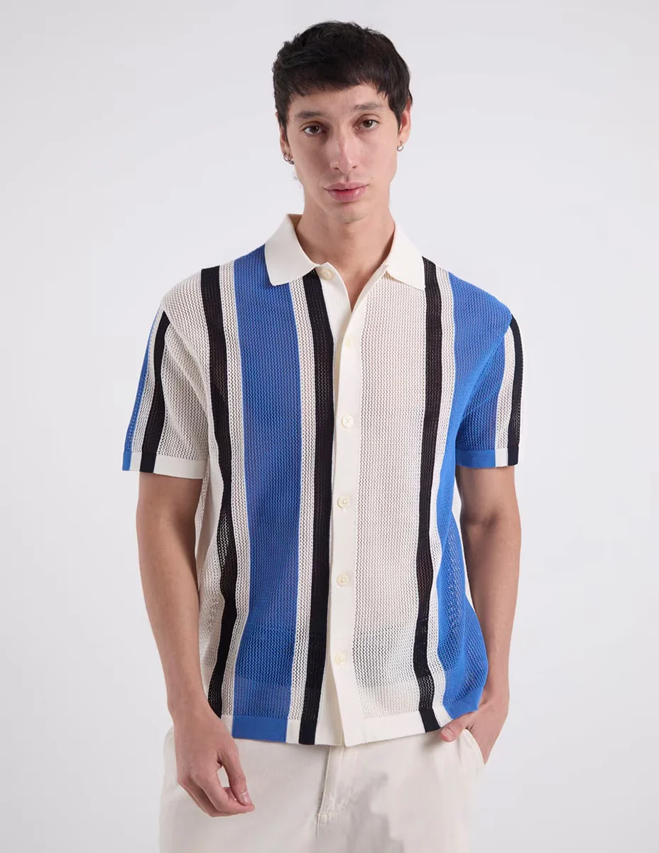 Playera tipo polo para hombre
