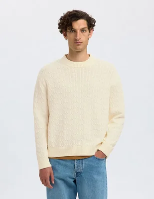 Suéter cuello redondo para hombre