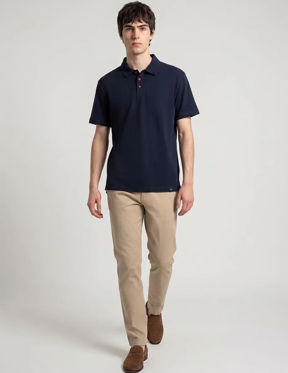 Playera tipo polo para hombre