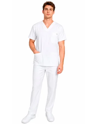 Pijama quirúrgica estilo relajado para hombre