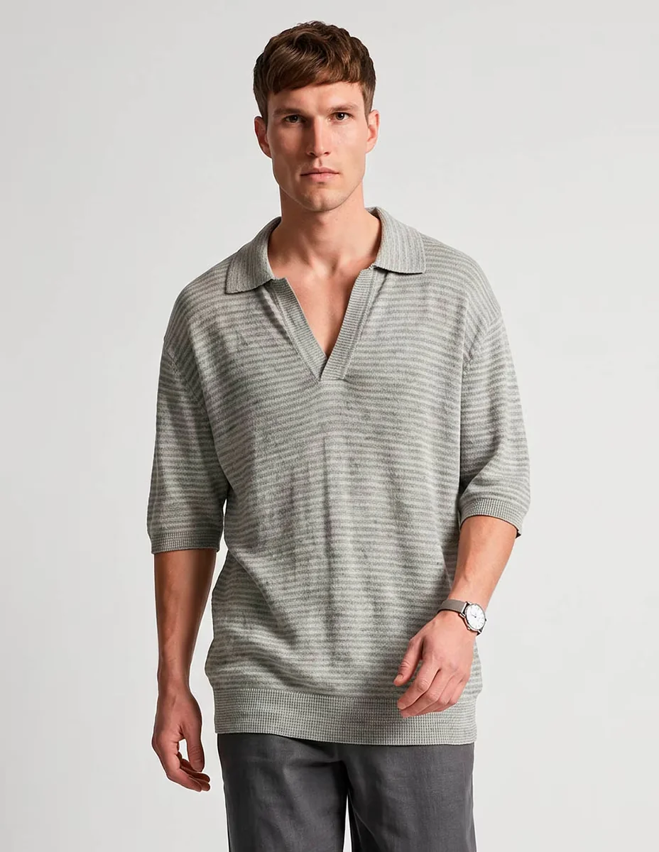 Playera tipo polo para hombre
