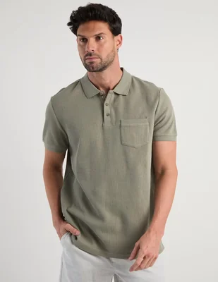 Playera tipo polo para hombre