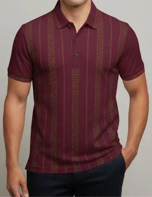 Playera tipo polo para hombre