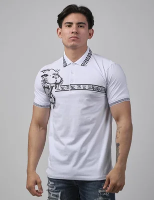 Playera tipo polo para hombre