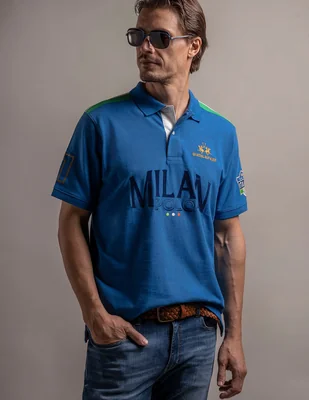 Playera tipo polo para hombre