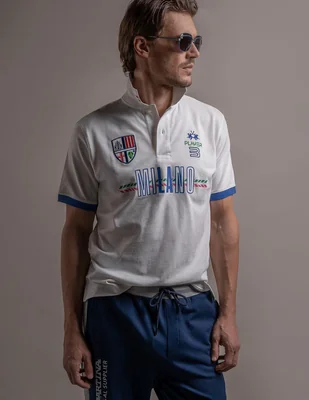 Playera tipo polo para hombre