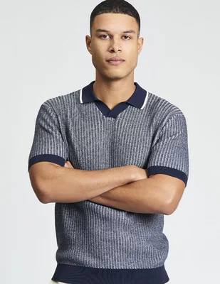 Playera tipo polo para hombre