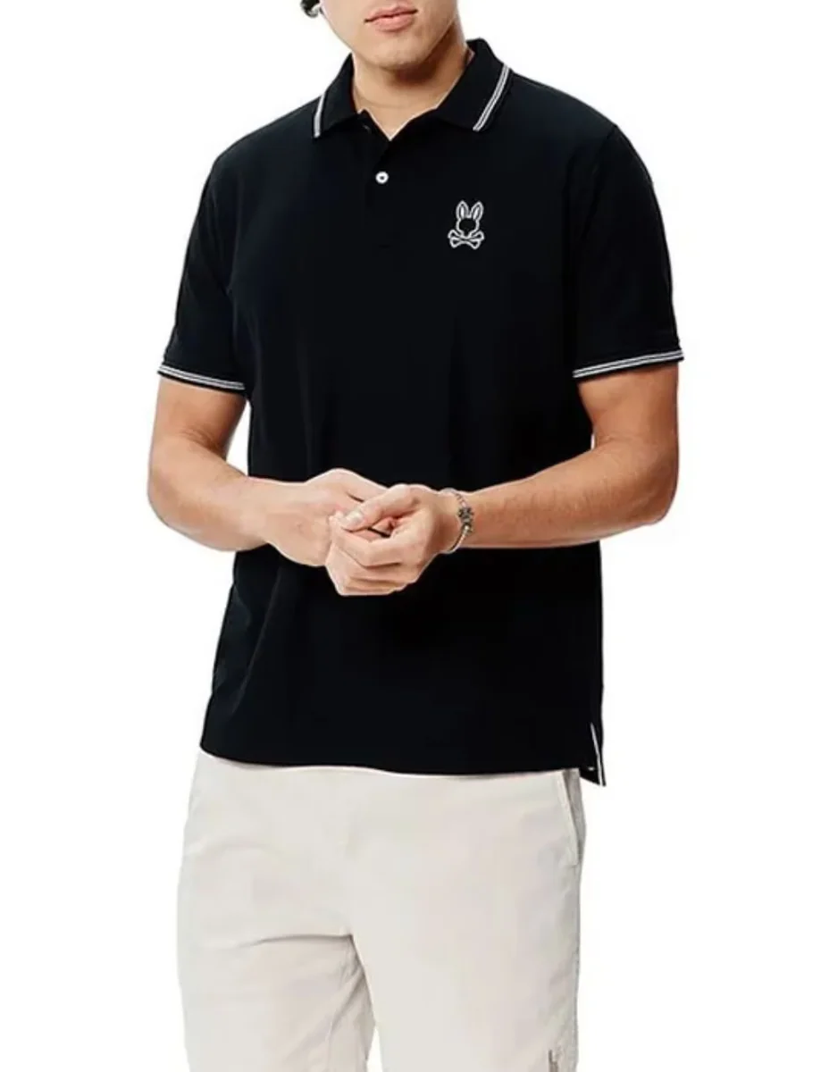 Playera tipo polo psycho bunny para hombre