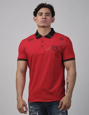 Playera tipo polo para hombre