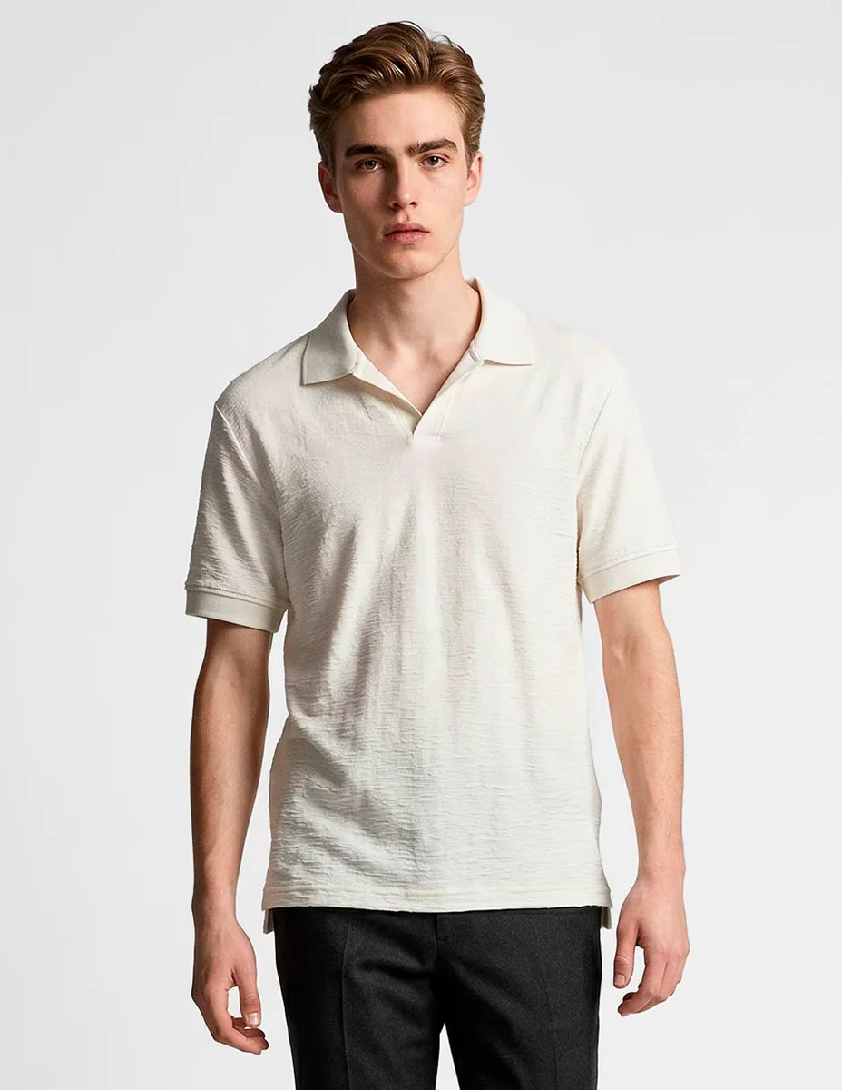 Playera tipo polo para hombre