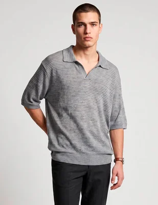 Playera tipo polo para hombre