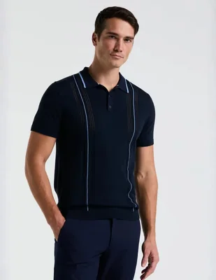 Playera tipo polo para hombre