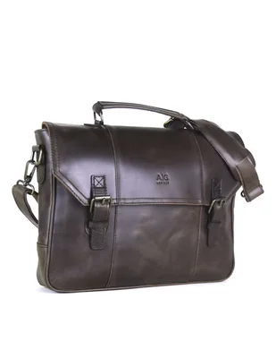Portafolio de piel unisex