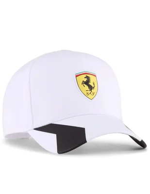 Gorra con visera curva casual ferrari para hombre